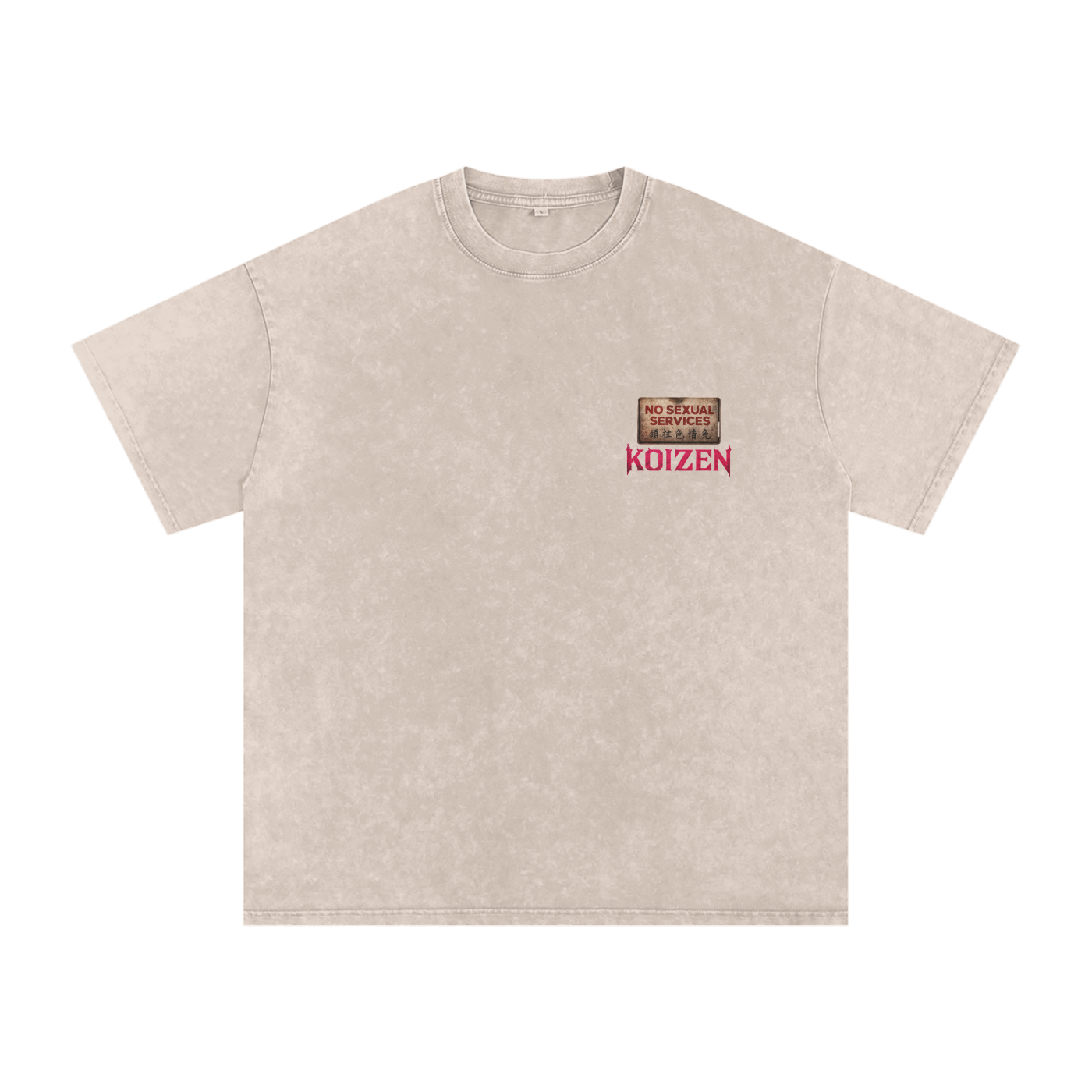 NO SEXUAL SERVICES Oversized